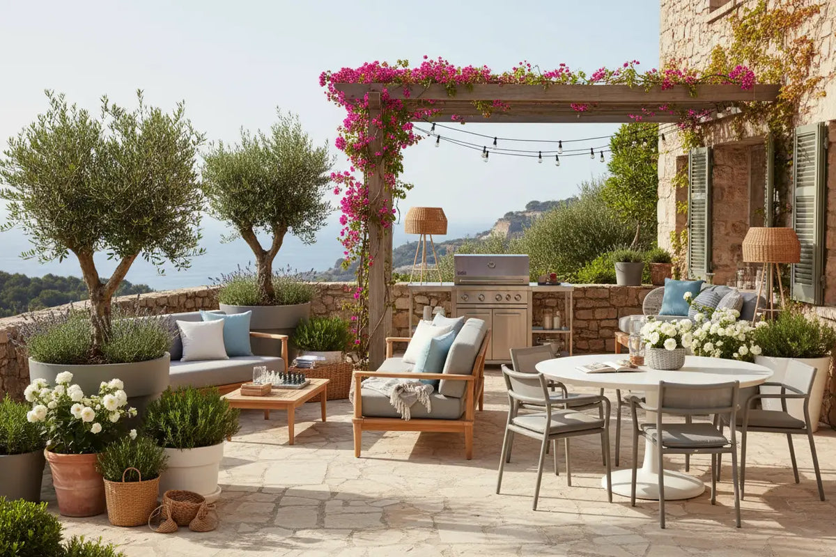 Garten und Terrasse