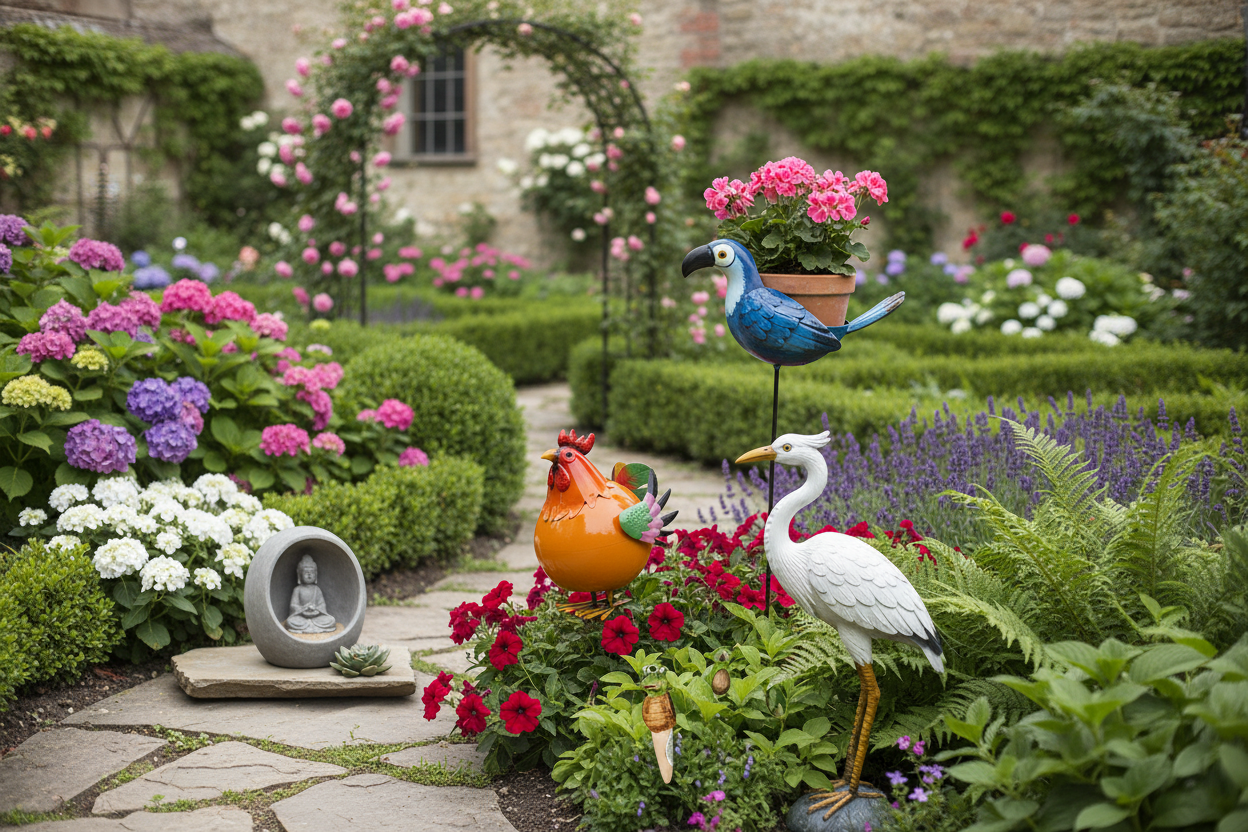 Gartenskulpturen und Statuen – Kunstvolle Akzente für Ihren Außenbereich