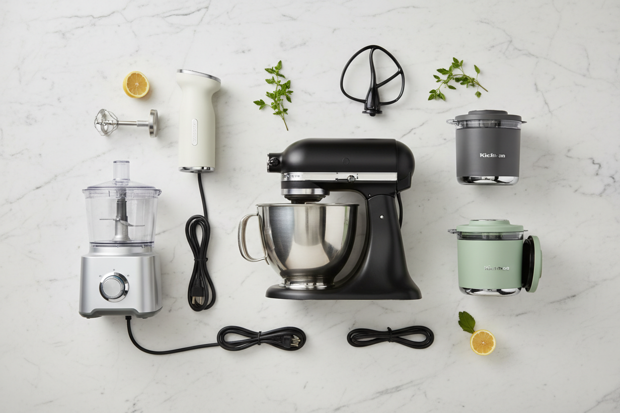 Mixer, Küchenmaschinen und Minizerkleinerer – Standmixer, Handrührgeräte und Zerkleinerer für vielseitige Küchenarbeit