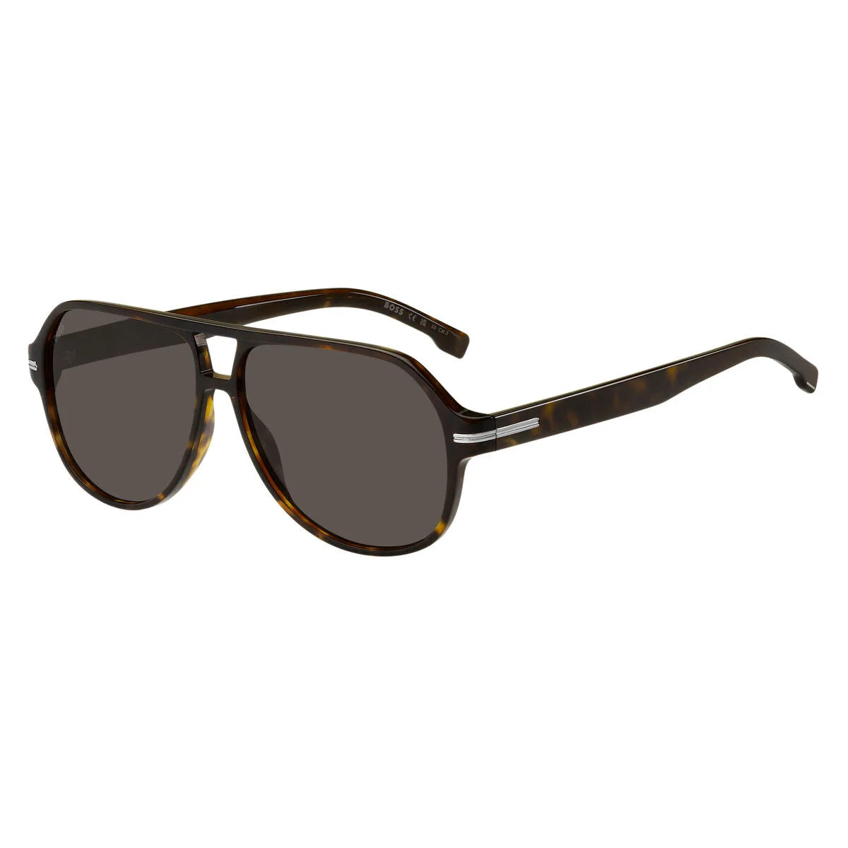 Hugo Boss BOSS-1507-S-86 Herrensonnenbrille mit braunem Rahmen