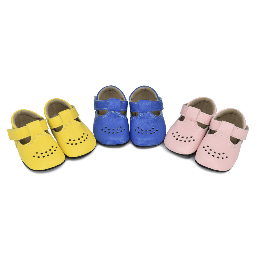 Mutsu Kinderhausschuhe – Leuchtend blau – Detailansicht 1