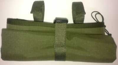 Rollbare Ausrüstungstasche, 37 cm – Militärgrün – Detailansicht 1