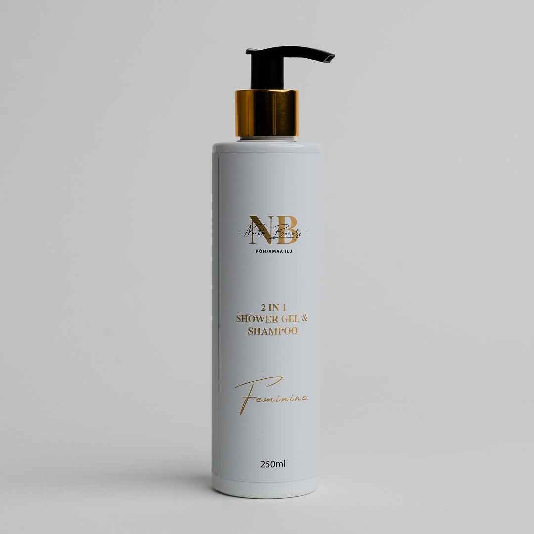 2-in-1 Duschgel und Shampoo für Damen, 250 ml – Produktansicht 3