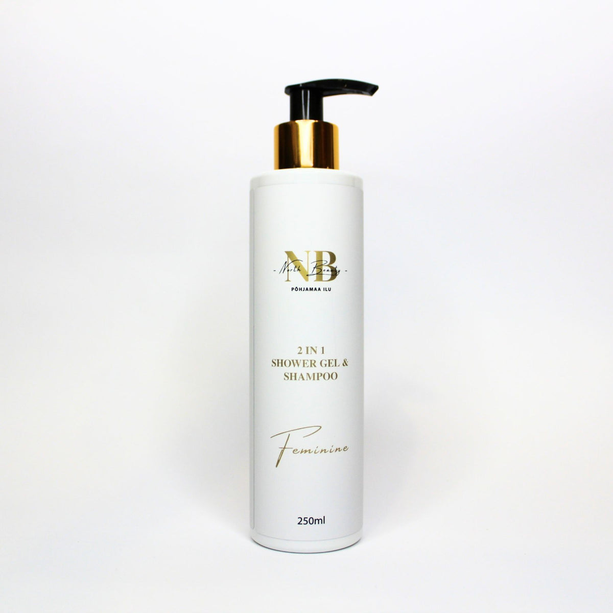 2-in-1 Duschgel und Shampoo für Damen, 250 ml
