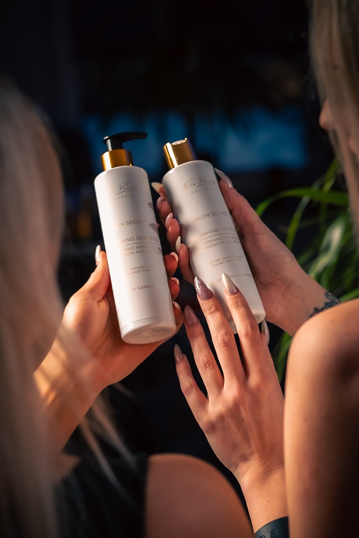 Aufbau-Conditioner-Maske mit veganem Keratin, Arganöl und Pflanzenproteinen, 250 ml – Produktansicht 2