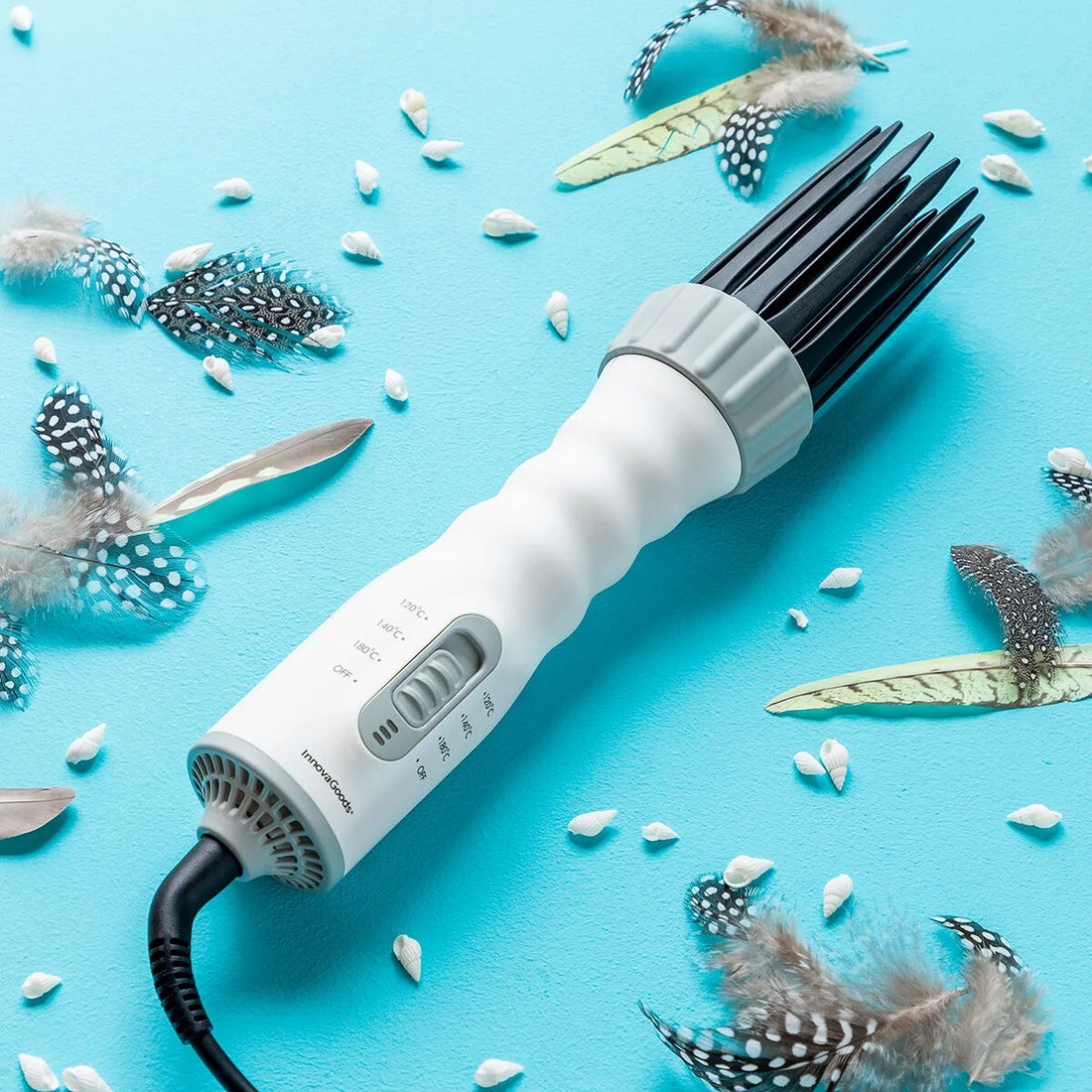 Dryple 3-in-1-Haartrockner & Lockenbürste, 550 W – Detailansicht 3