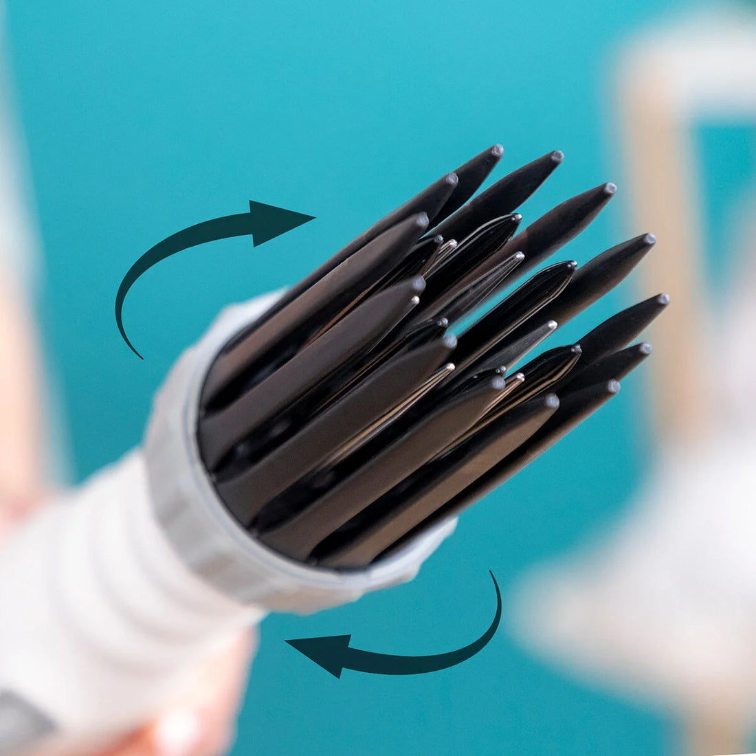 Dryple 3-in-1-Haartrockner & Lockenbürste, 550 W – Detailansicht 4