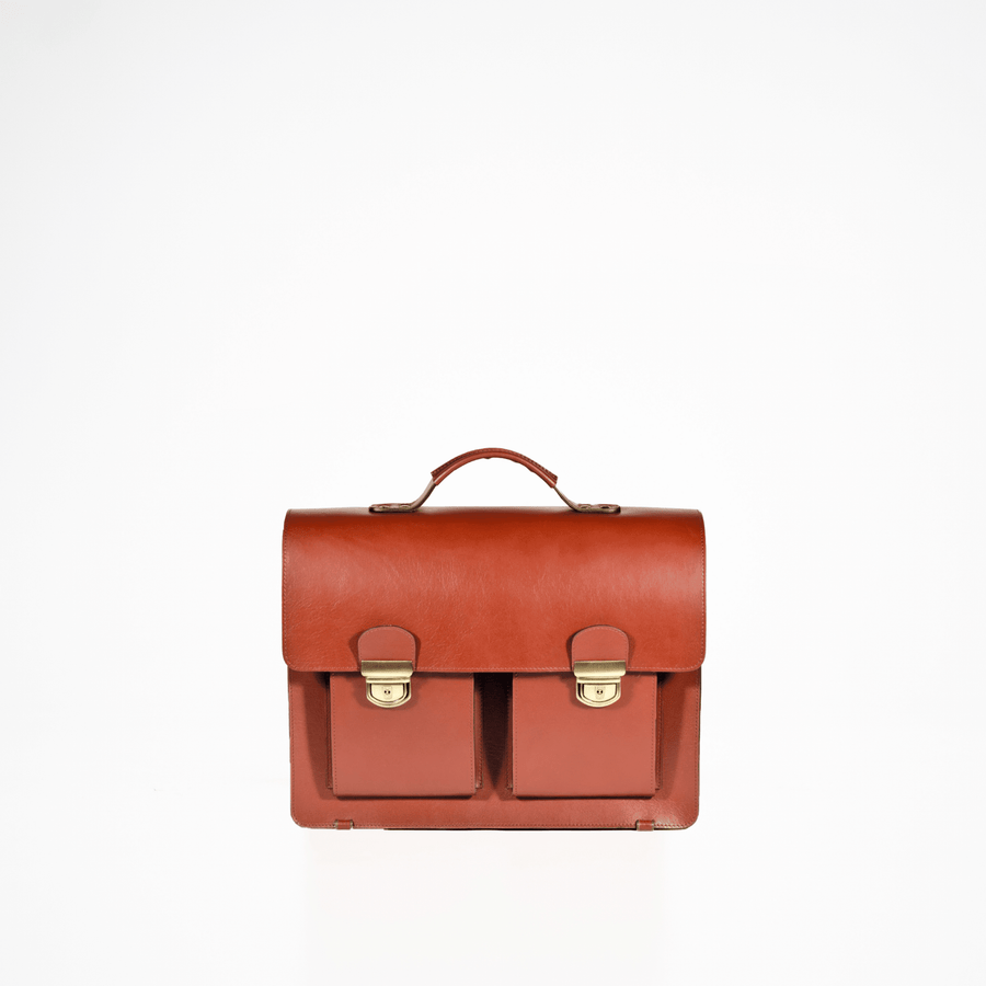 Aktentasche Nr. 35 – Cognac