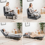 Softfa 4-in-1 Schlafsessel mit Kissen