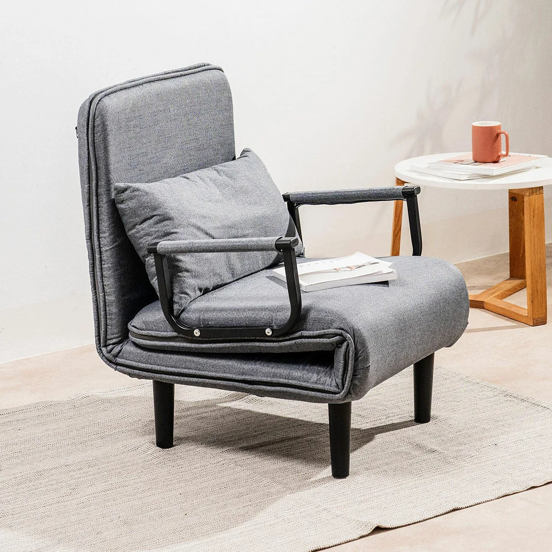 Softfa 4-in-1 Schlafsessel mit Kissen – Detailansicht 5
