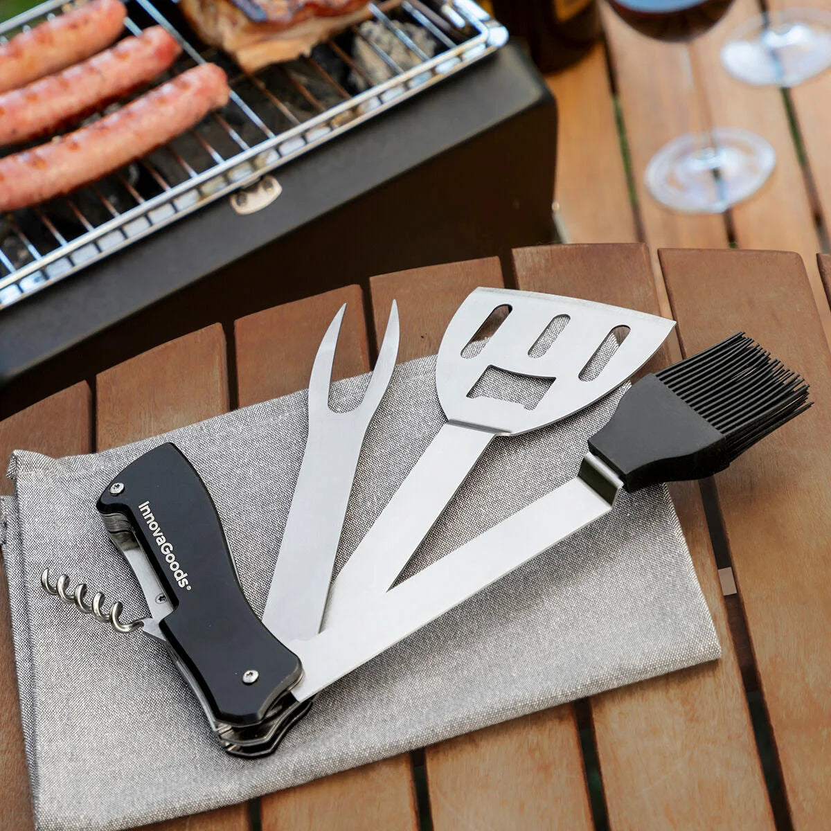 Grillwerkzeug-Set Bbkit 5 in 1