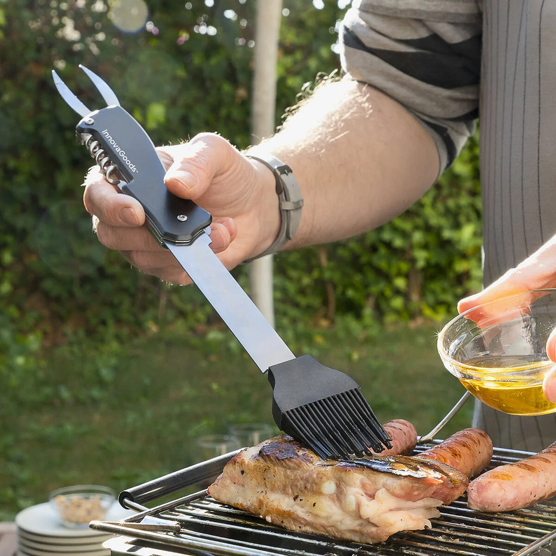Grillwerkzeug-Set Bbkit 5 in 1 – Detailansicht 1