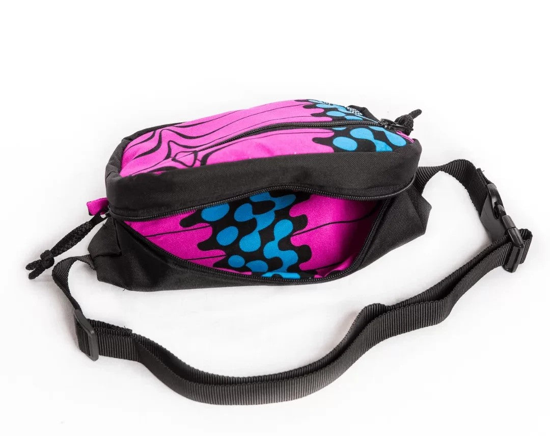 Geräumige Bauchtasche – Pink – Produktansicht 3