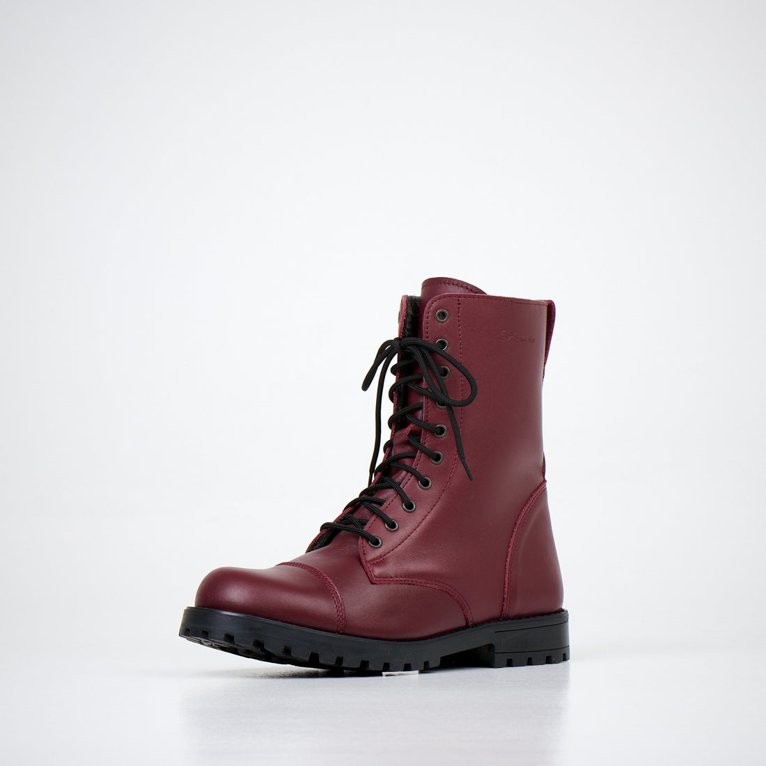 511 Bordeaux mit Reißverschluss – Winter – Detailansicht 1