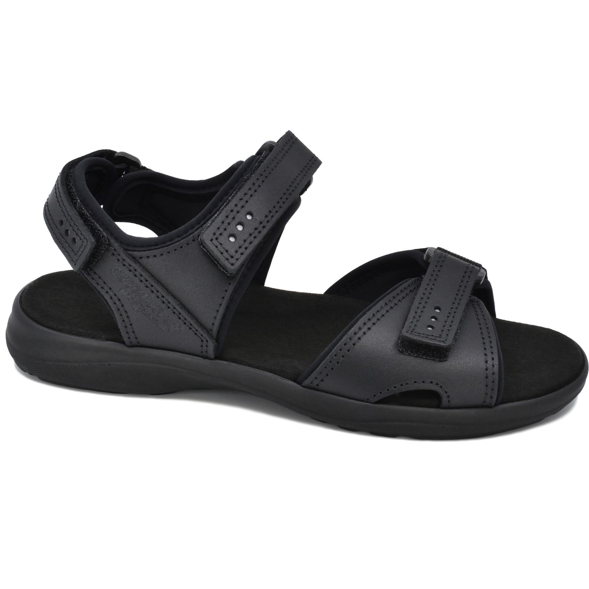 Liiva Damen Leder Sandalen – Schwarz – Produktansicht 2