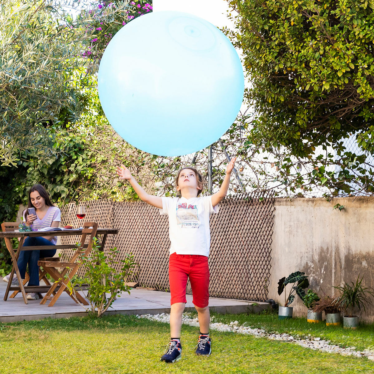 Riesige aufblasbare Bubble Bagge