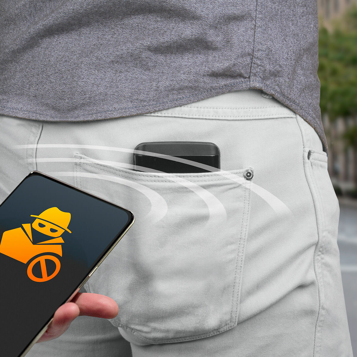 RFID-Kartenetui und Powerbank Sbanket – Produktansicht 2