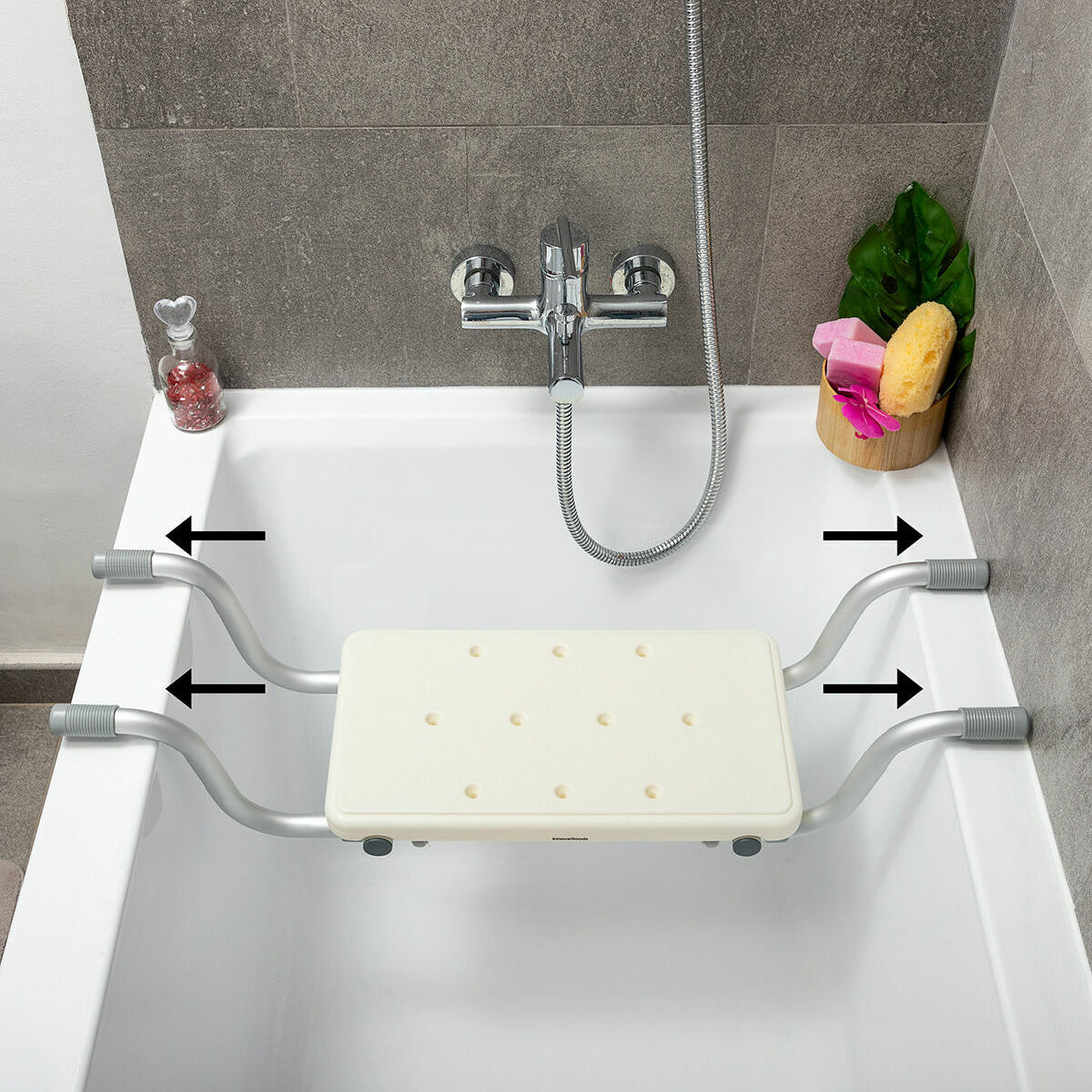Rutschfester Badewannensitz 2-in-1 Seburett – Detailansicht 5