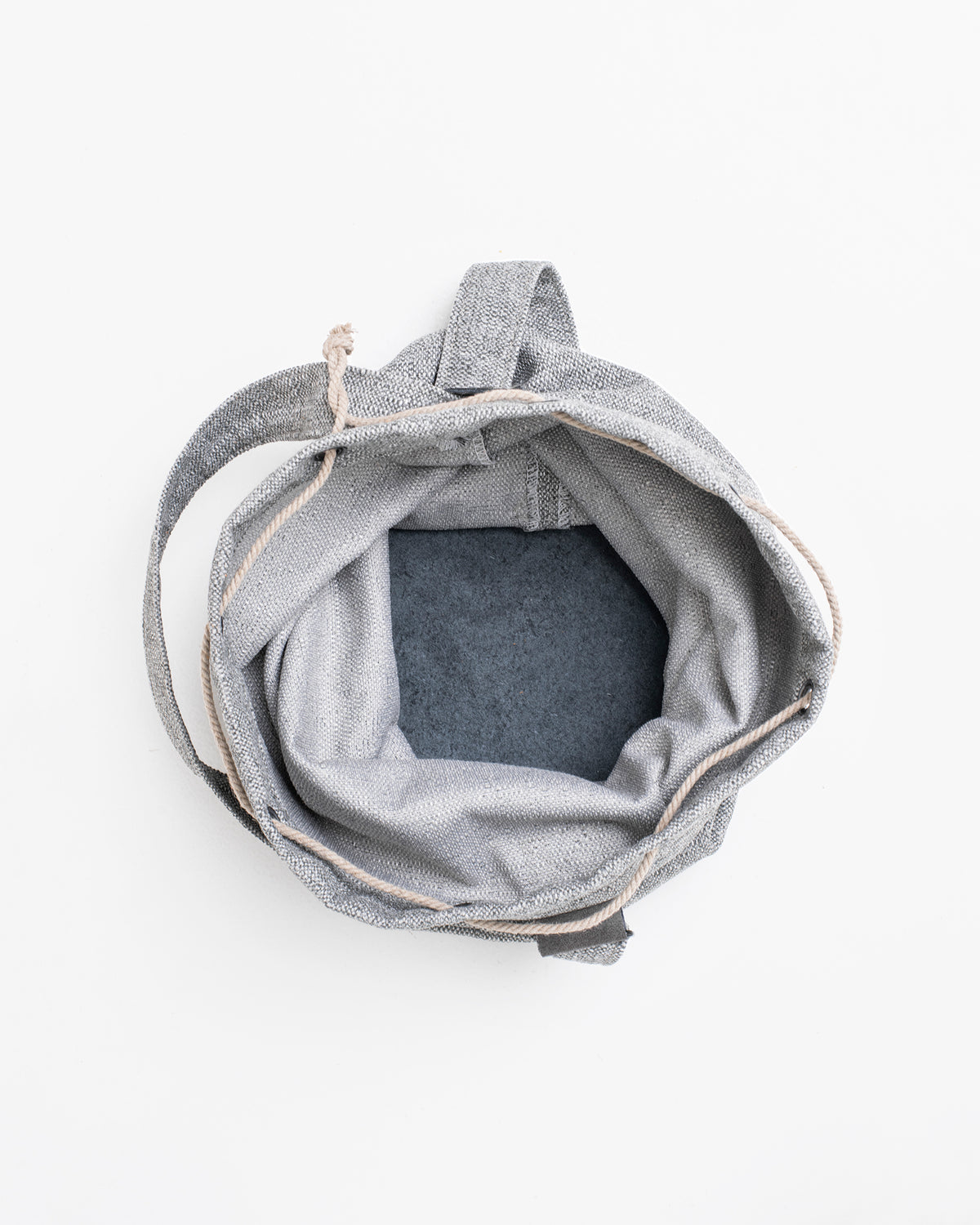 Upcycling-Handtasche Märss – Hell Grau – Produktansicht 3