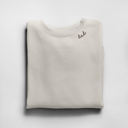 Unisex-Sweatshirt Beebila Dad mit Kragenstickerei
