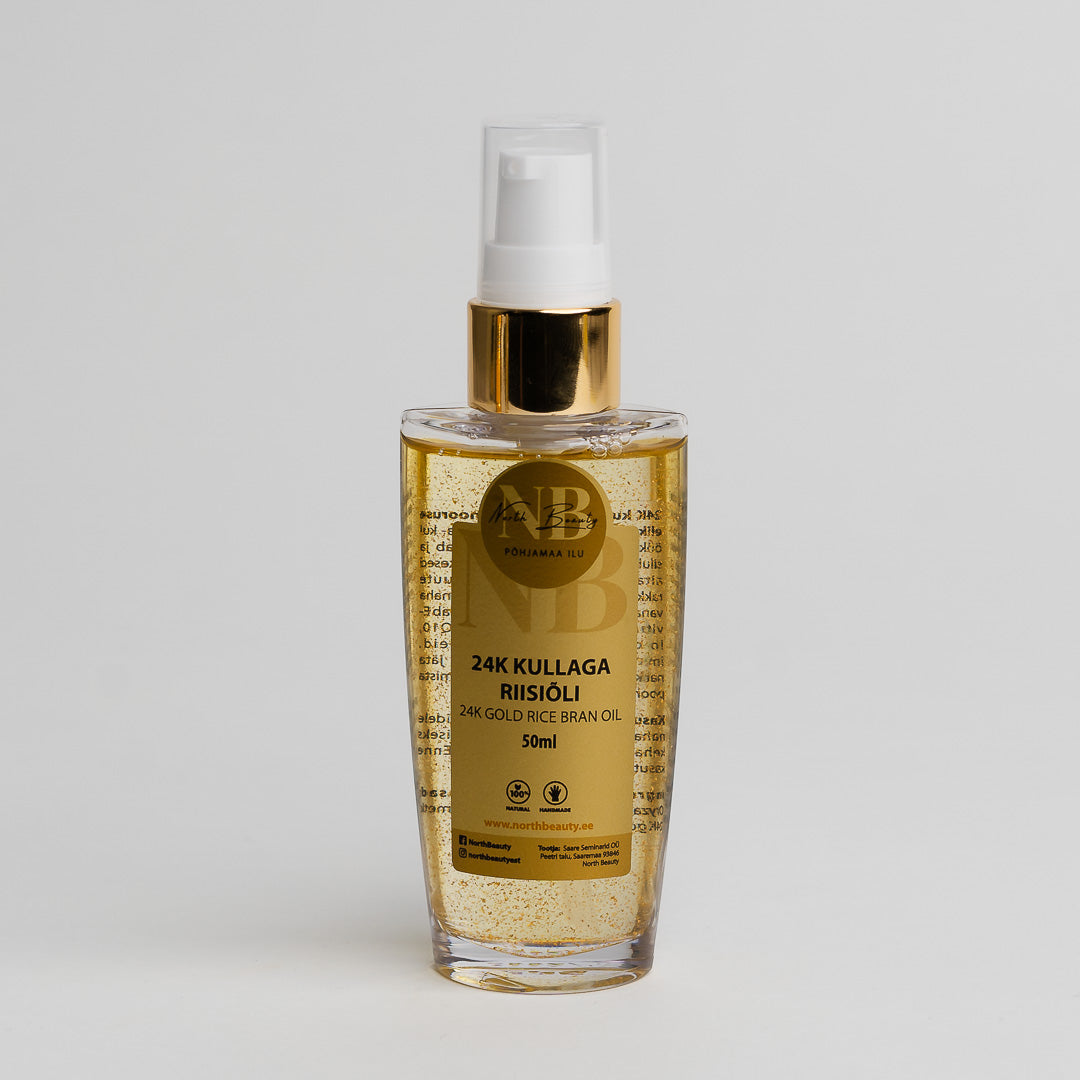 24K Gold Rice Öl, 50 ml – Detailansicht 2