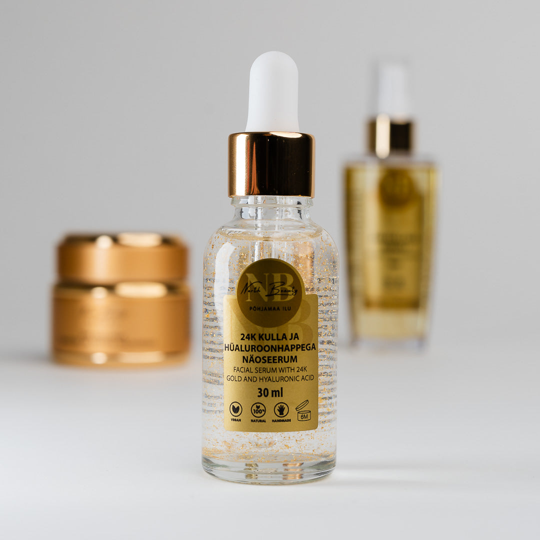 24K Gold – Geschenkset für Damen – Detailansicht 2