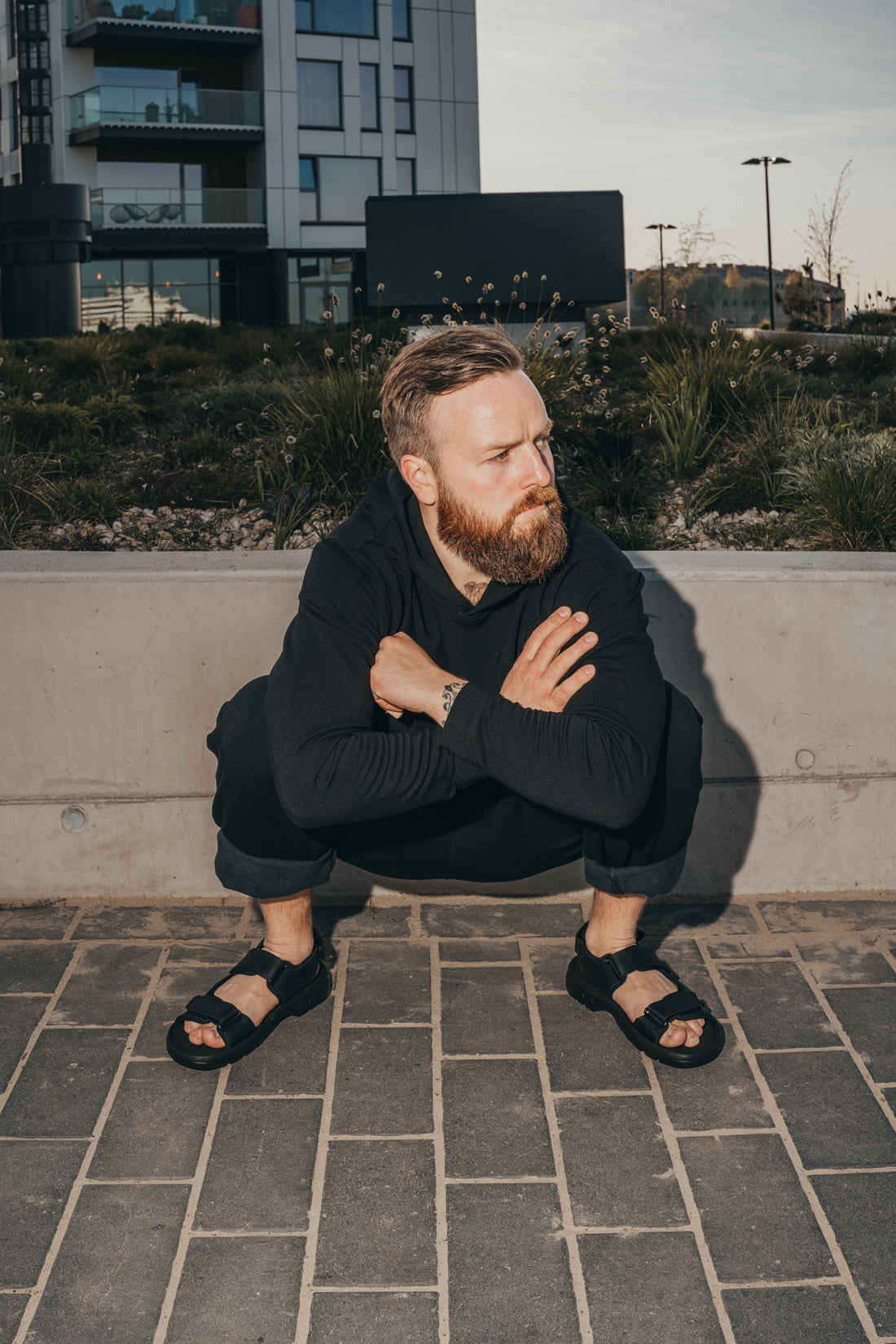 Lauri Leder Sandalen – Schwarz – Detailansicht 2