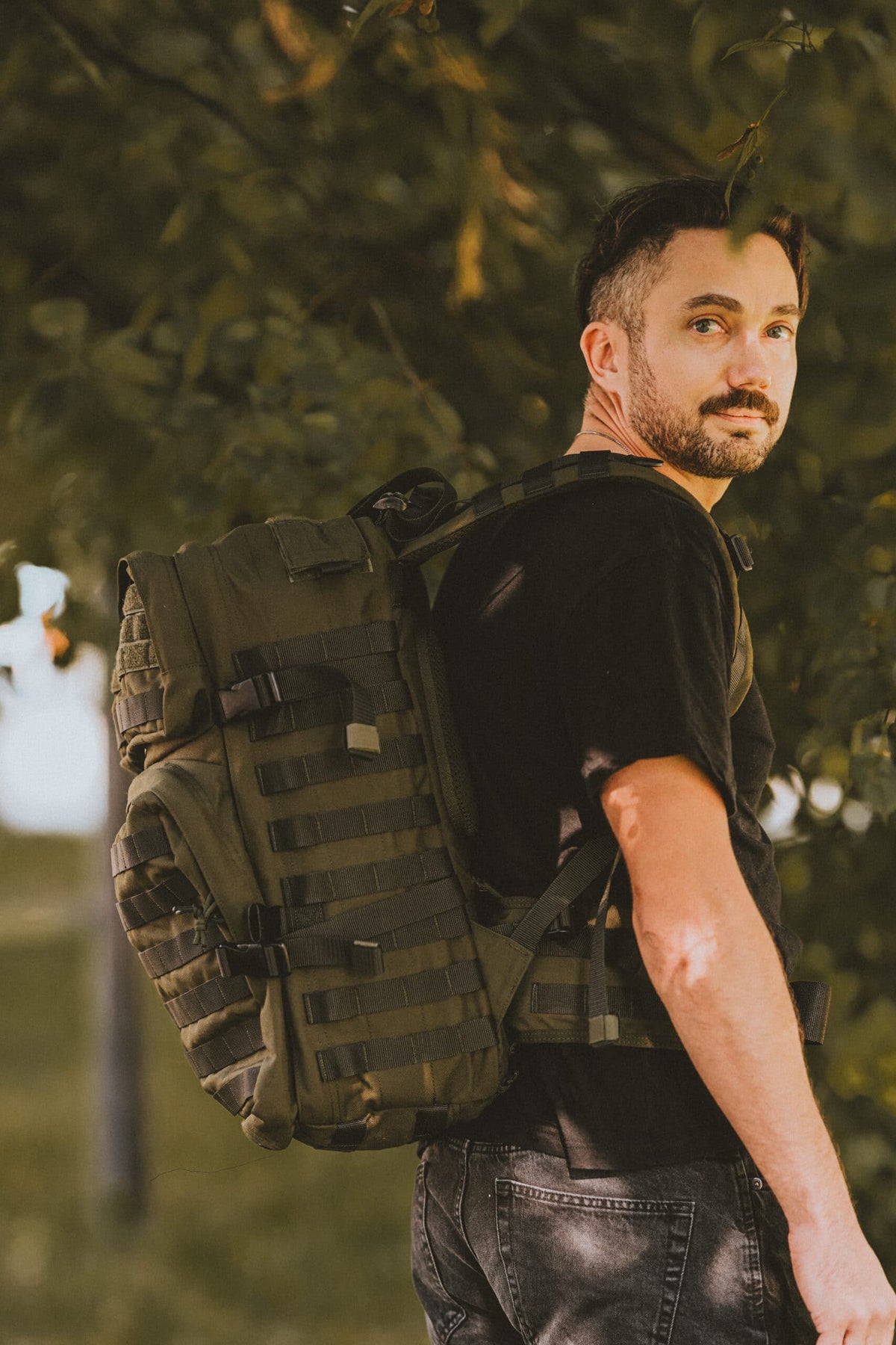 Galvi-Linda Rucksack 019 – Olivgrün – Produktansicht 5