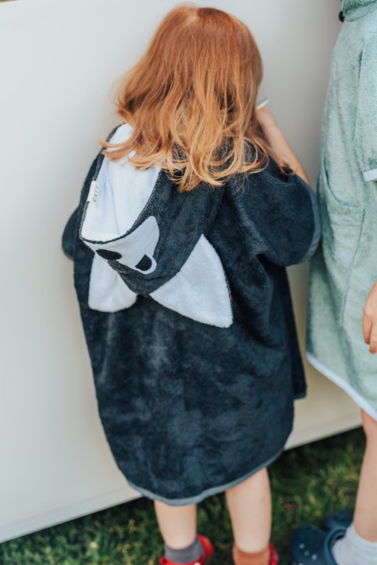 Kurzarm-Poncho WOLF für Kinder, Größe 122-150 – Produktansicht 3