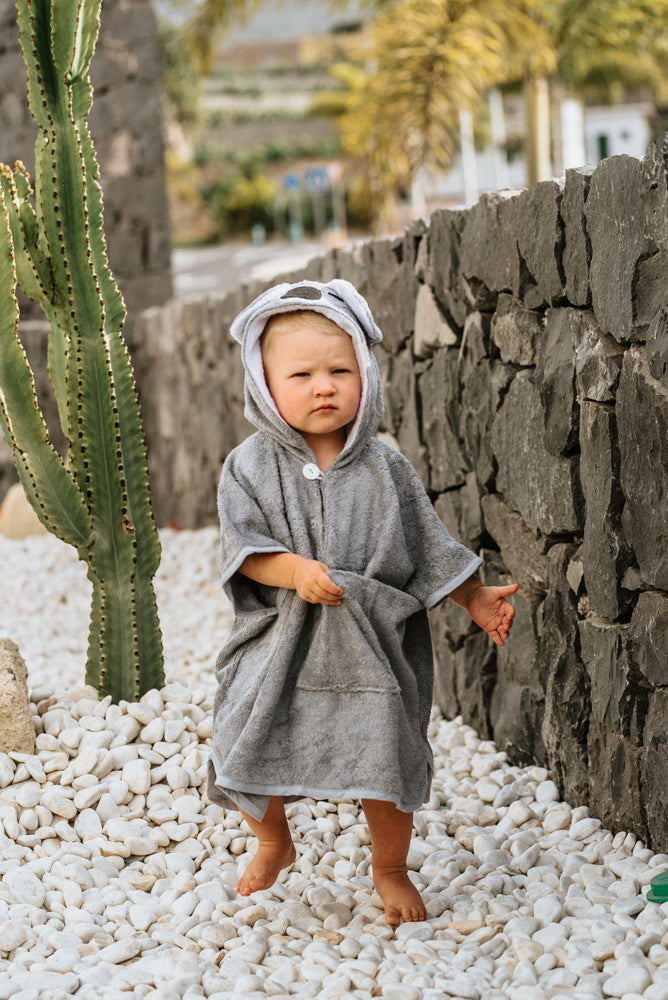 Kurzarm-Poncho KOALA für Kleinkinder – Produktansicht 4
