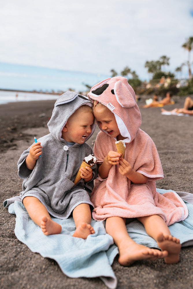 Kurzarm-Poncho KOALA für Kleinkinder – Produktansicht 2