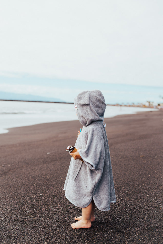 Kurzarm-Poncho KOALA für Kinder, Größe 122-150 – Detailansicht 2