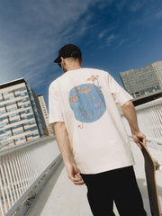 Schweres Premium-T-Shirt "Bijutsu Sekai" von Watanabe Seitei (1893-1896)
