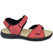 Liiva Damen Leder Sandalen – Rot