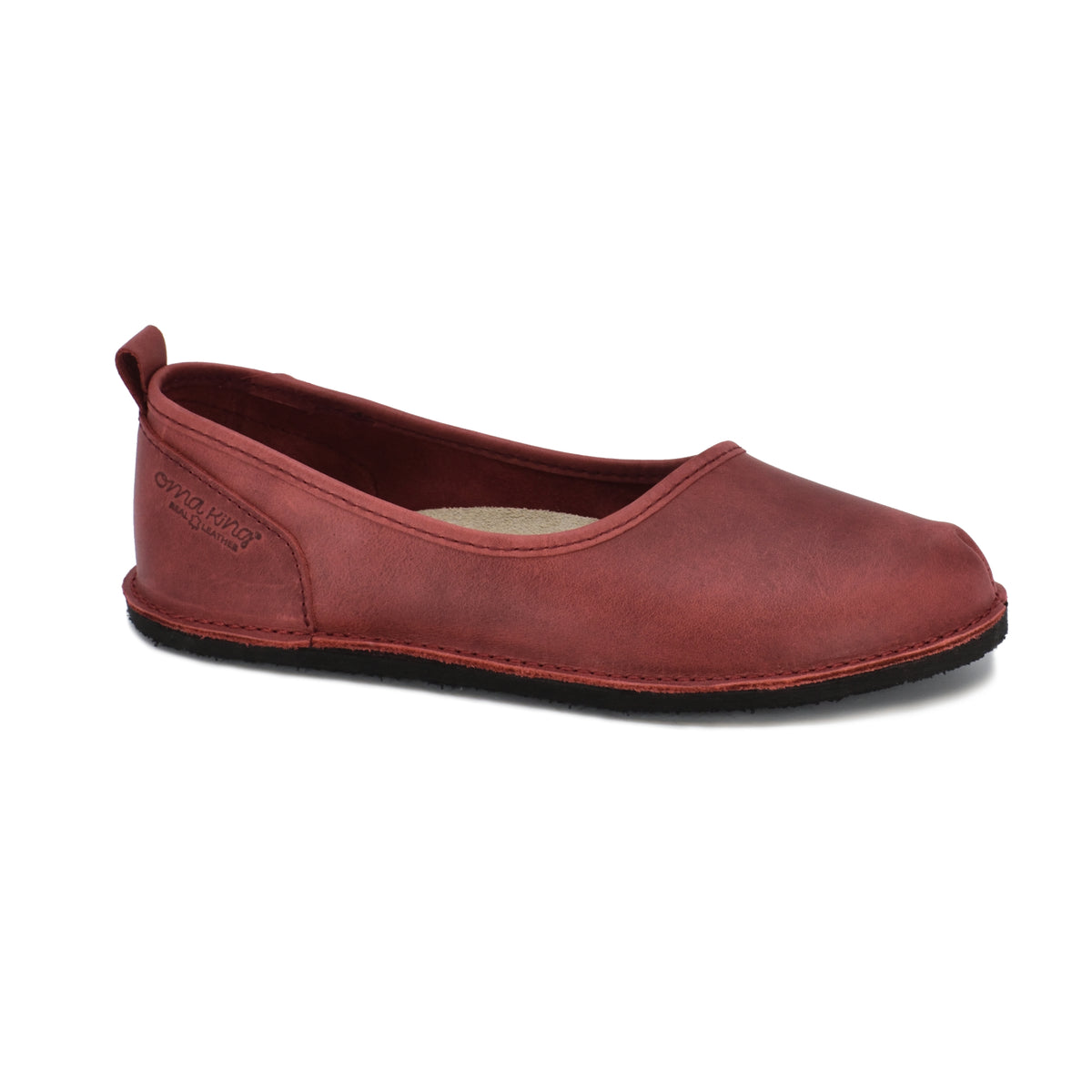 Kuutsid Schuhe – Dunkelrot – Produktansicht 2