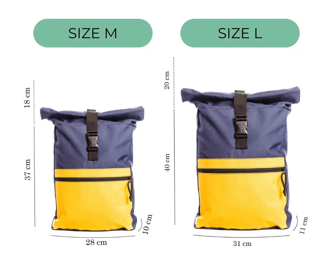 Wasserdichter Rucksack – Hexagon – Detailansicht 3