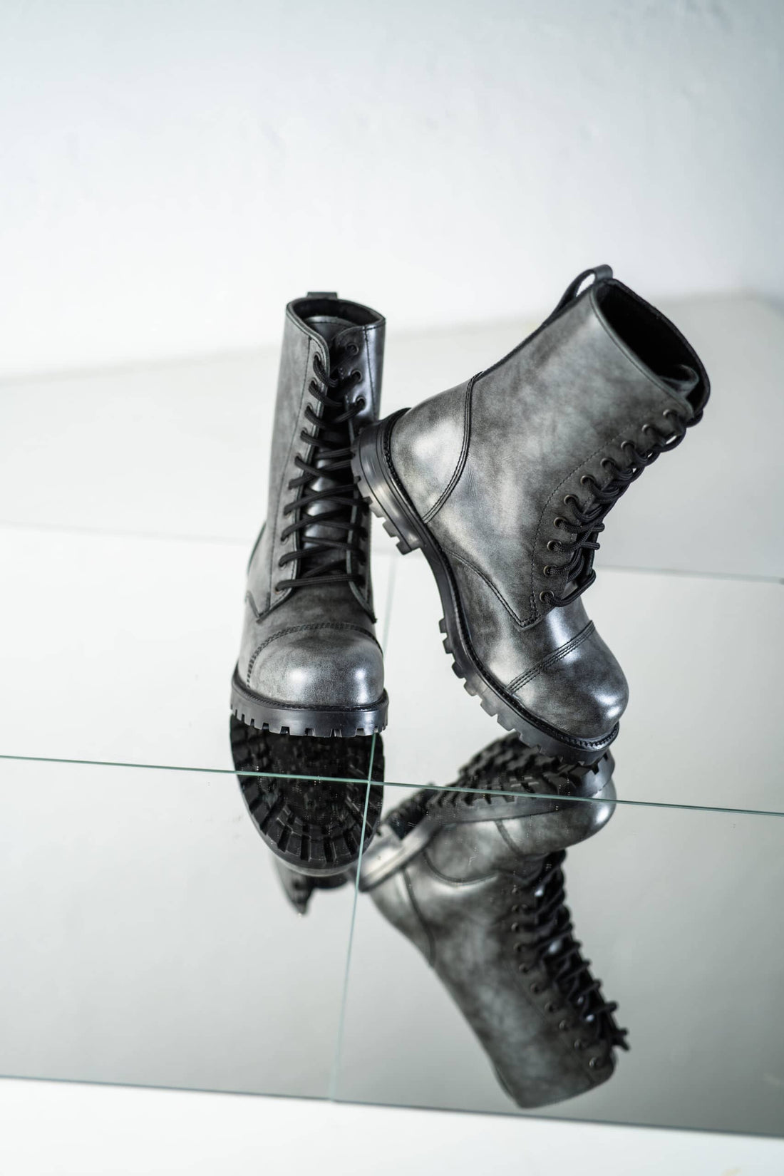 511 Unisex-Stiefel Grau – Detailansicht 2