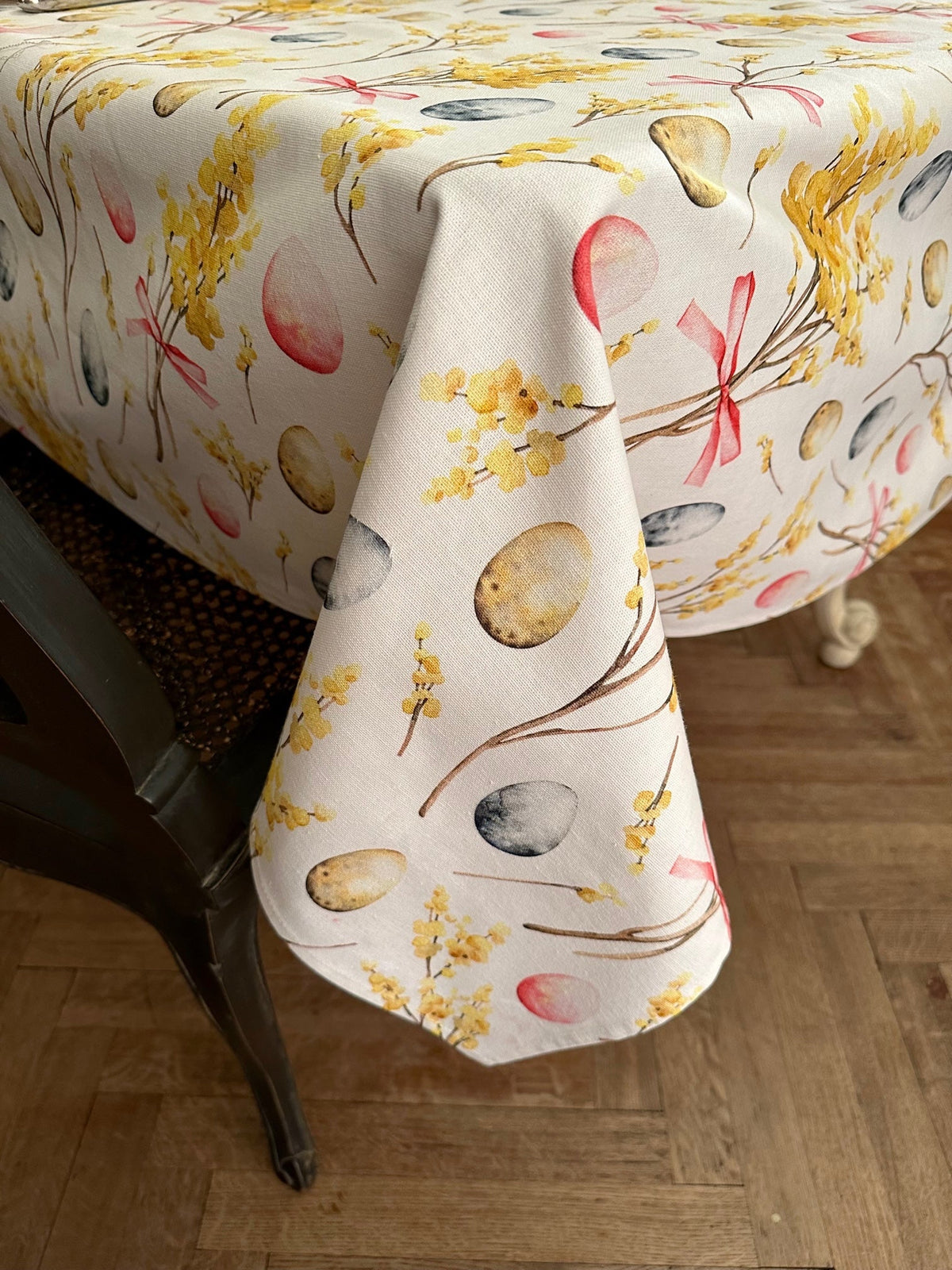 Rechteckige Tischdecke – Easter Happy – Produktansicht 3