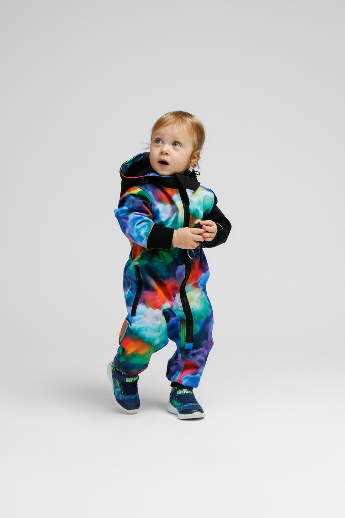Kinder-Softshell-Overall CLOUD – Detailansicht 3