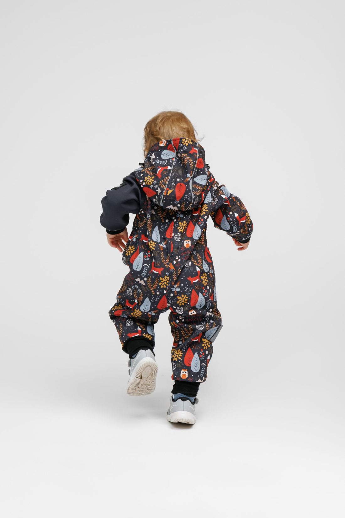 Kinder-Softshell-Overall FOREST – Detailansicht 1