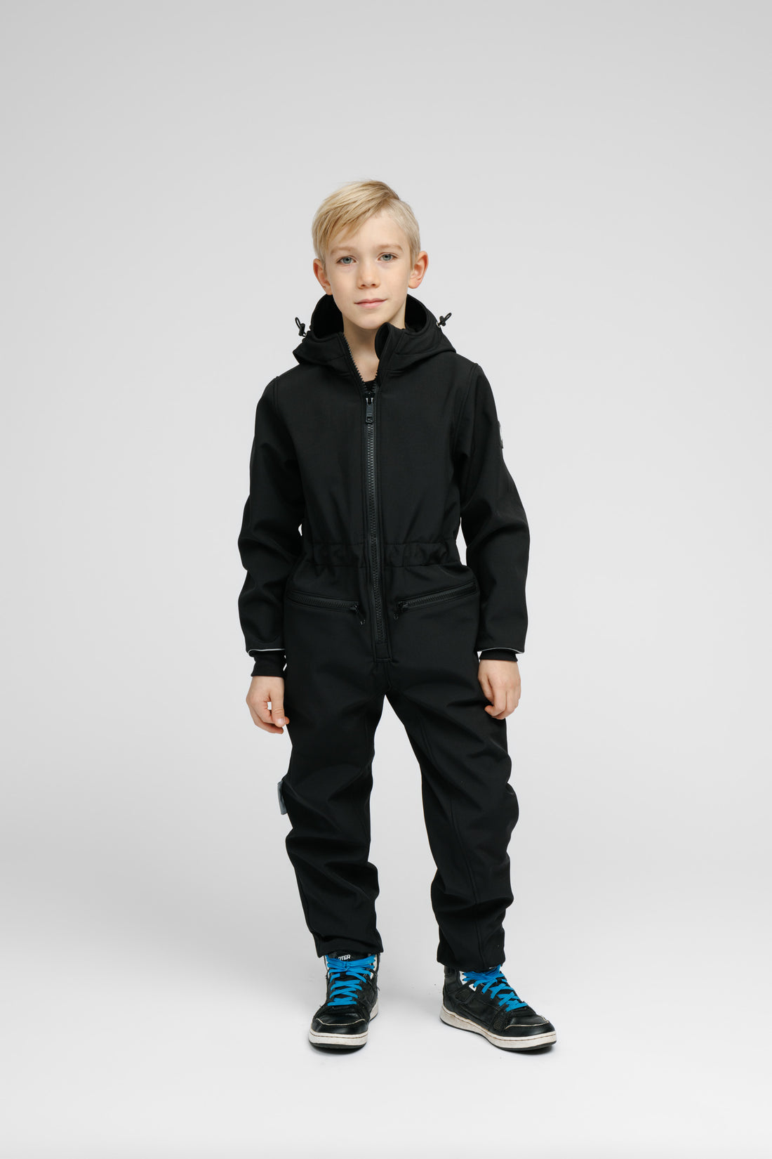 Kinder-Softshell-Overall NIGHT – Detailansicht 3
