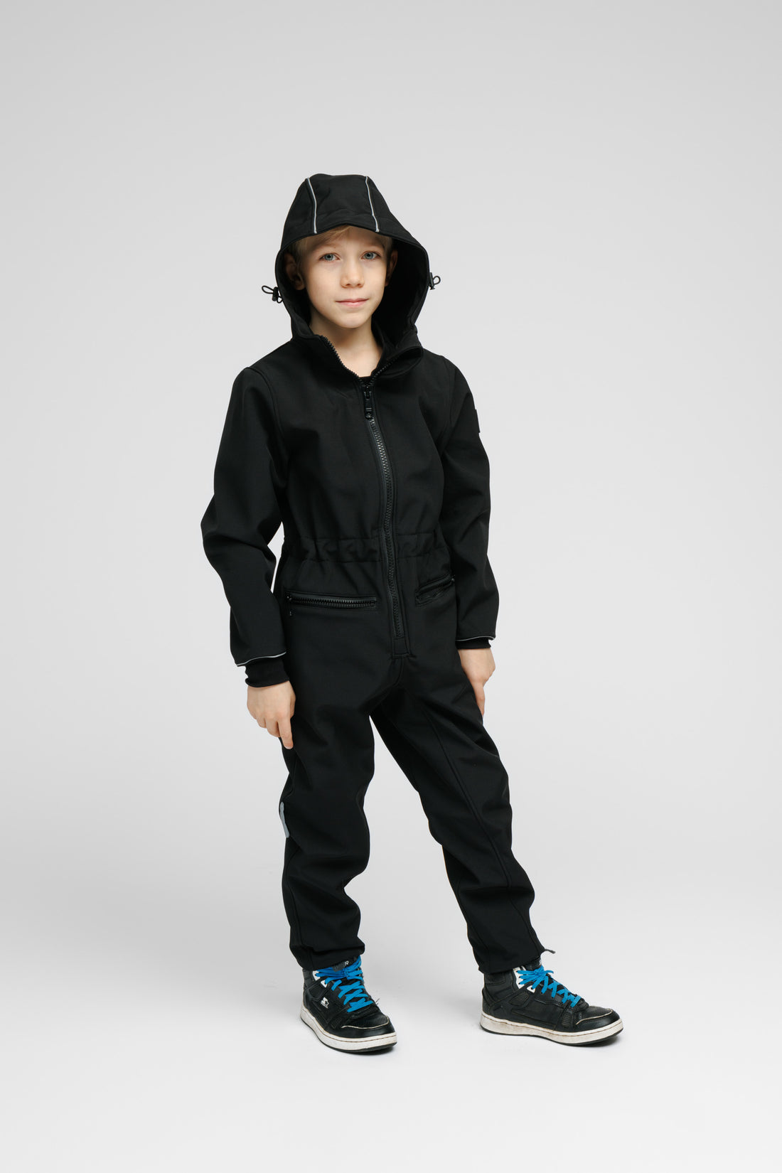 Kinder-Softshell-Overall NIGHT – Detailansicht 2