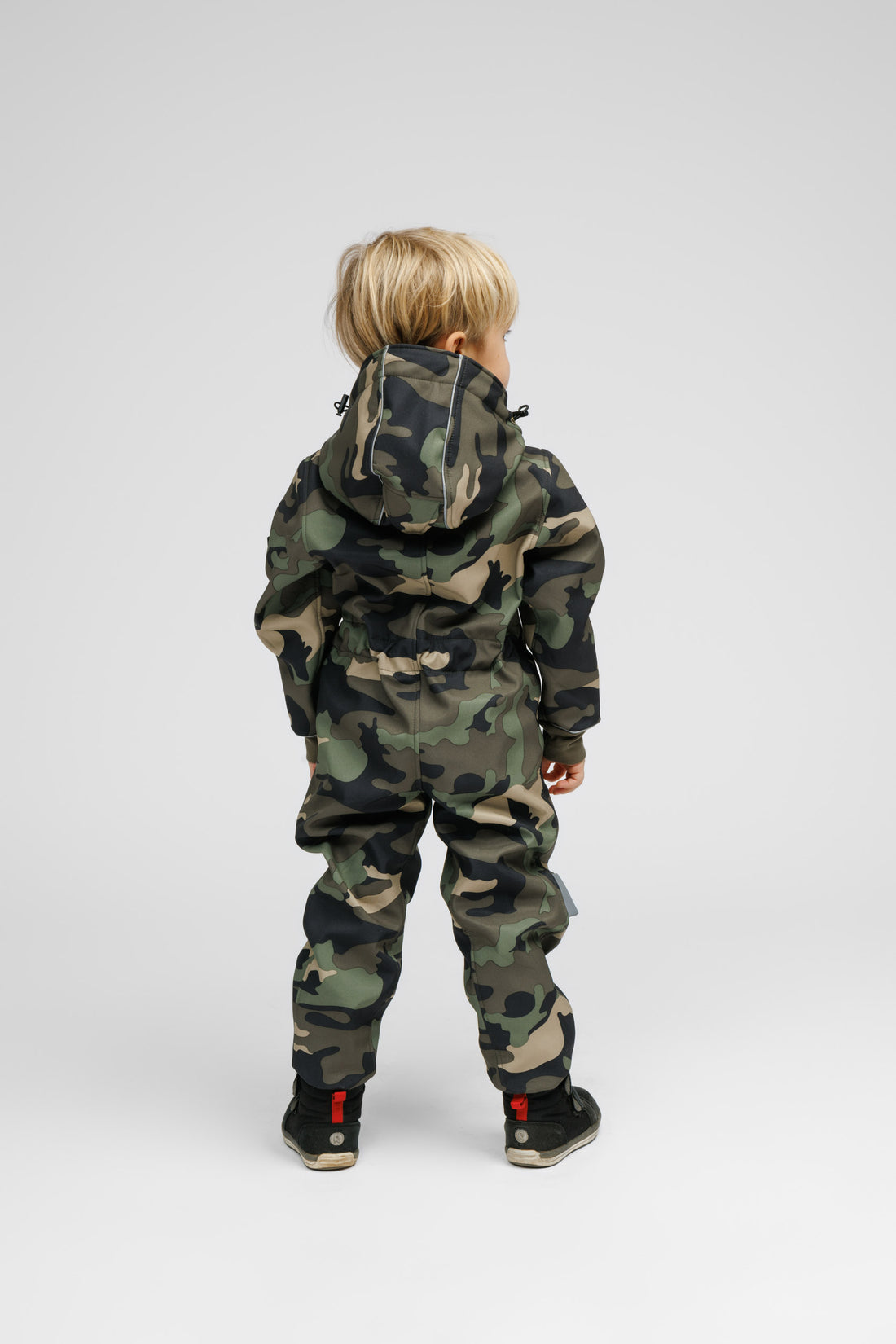 Kinder-Softshell-Overall MOSS – Detailansicht 2