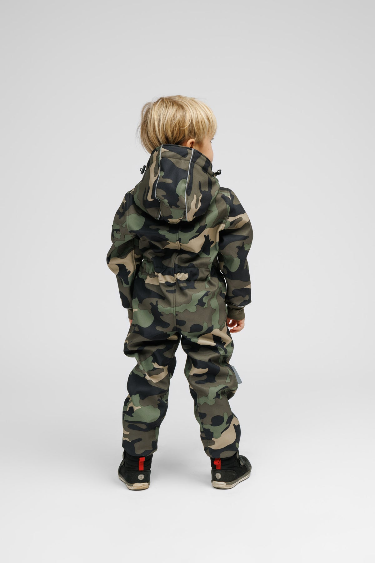 Kinder-Softshell-Overall MOSS – Produktansicht 4