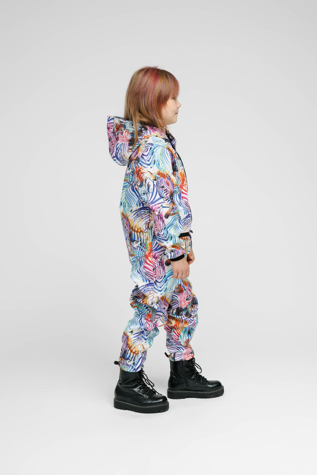 Kinder-Softshell-Overall RAINBOW – Detailansicht 2