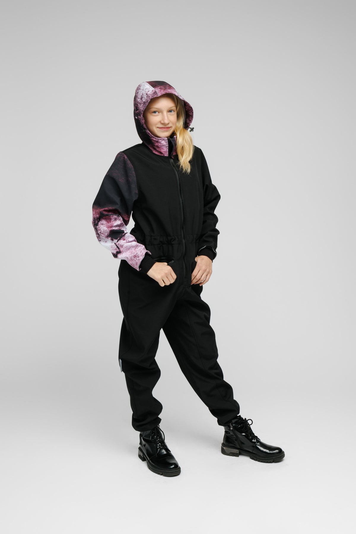 Kinder-Softshell-Overall THUNDER – Produktansicht 5