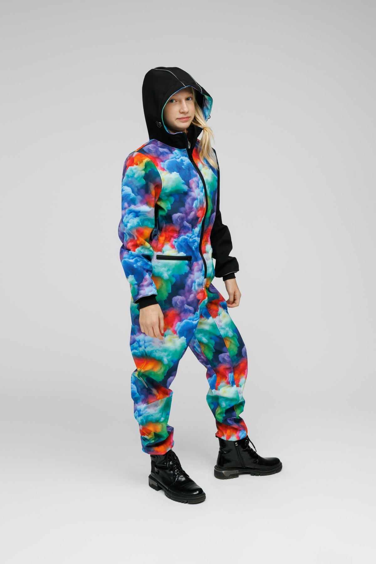 Kinder-Softshell-Overall CLOUD – Produktansicht 5