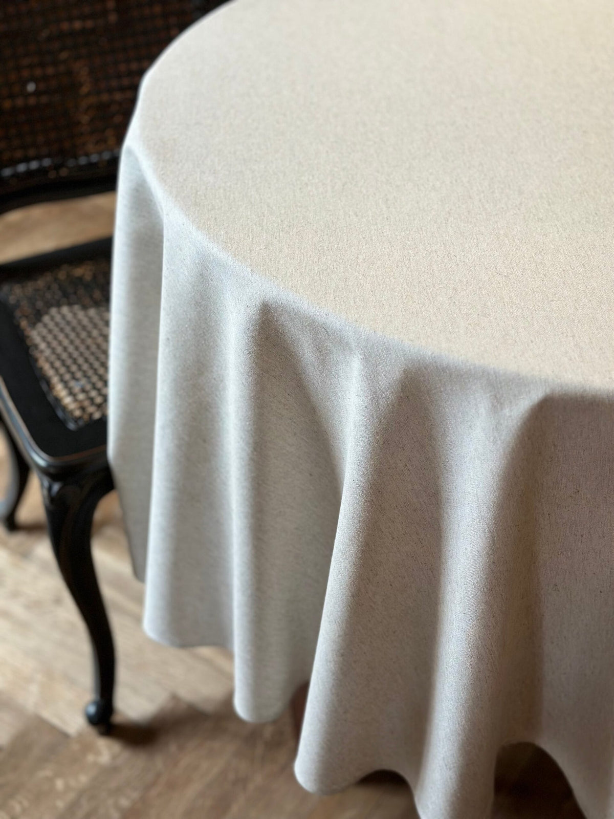 Runde Tischdecke aus recyceltem Stoff – Nord 3 – Produktansicht 2