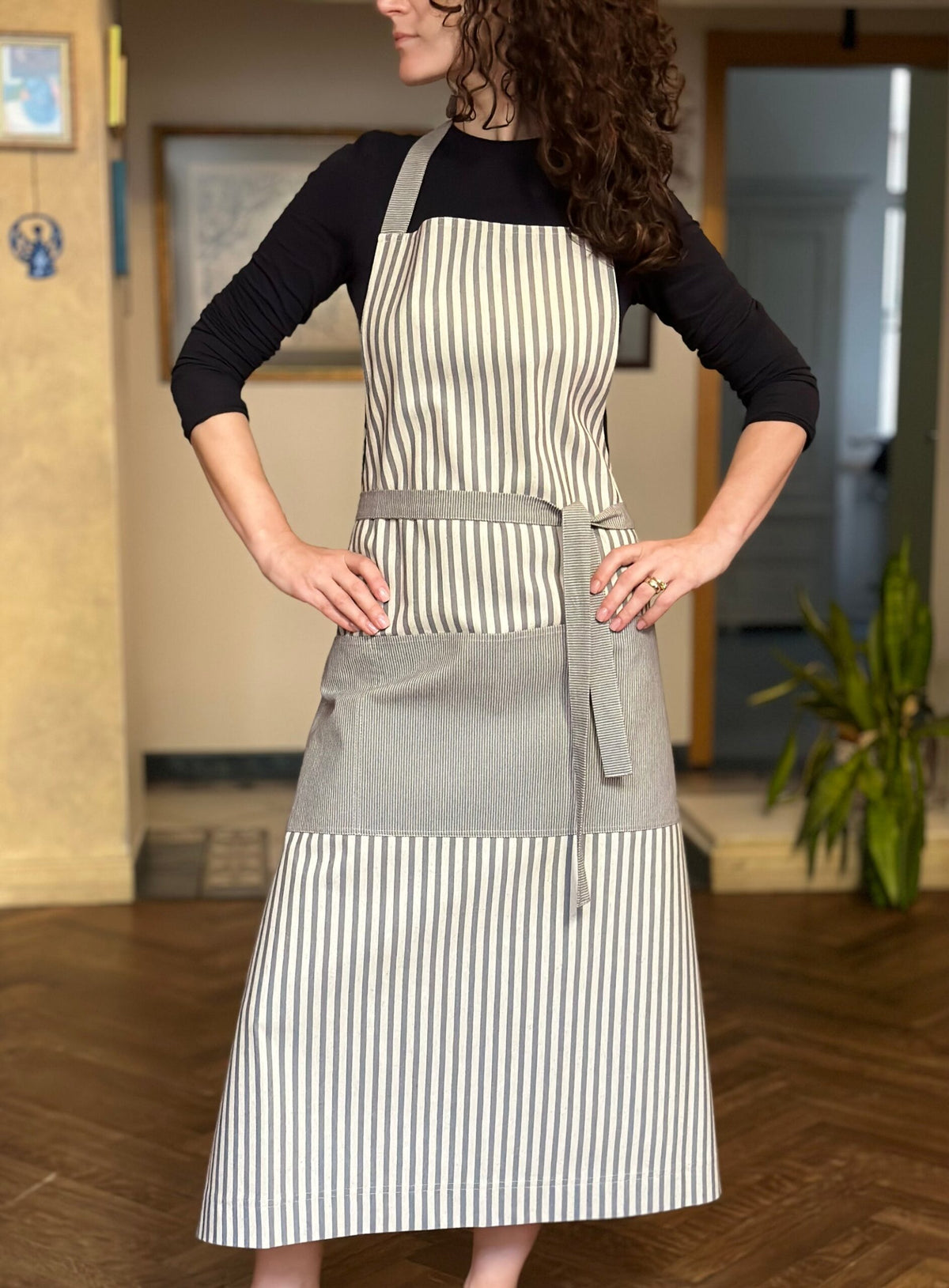 Unisex-Schürze aus recyceltem Stoff – Nord 1 – Produktansicht 4