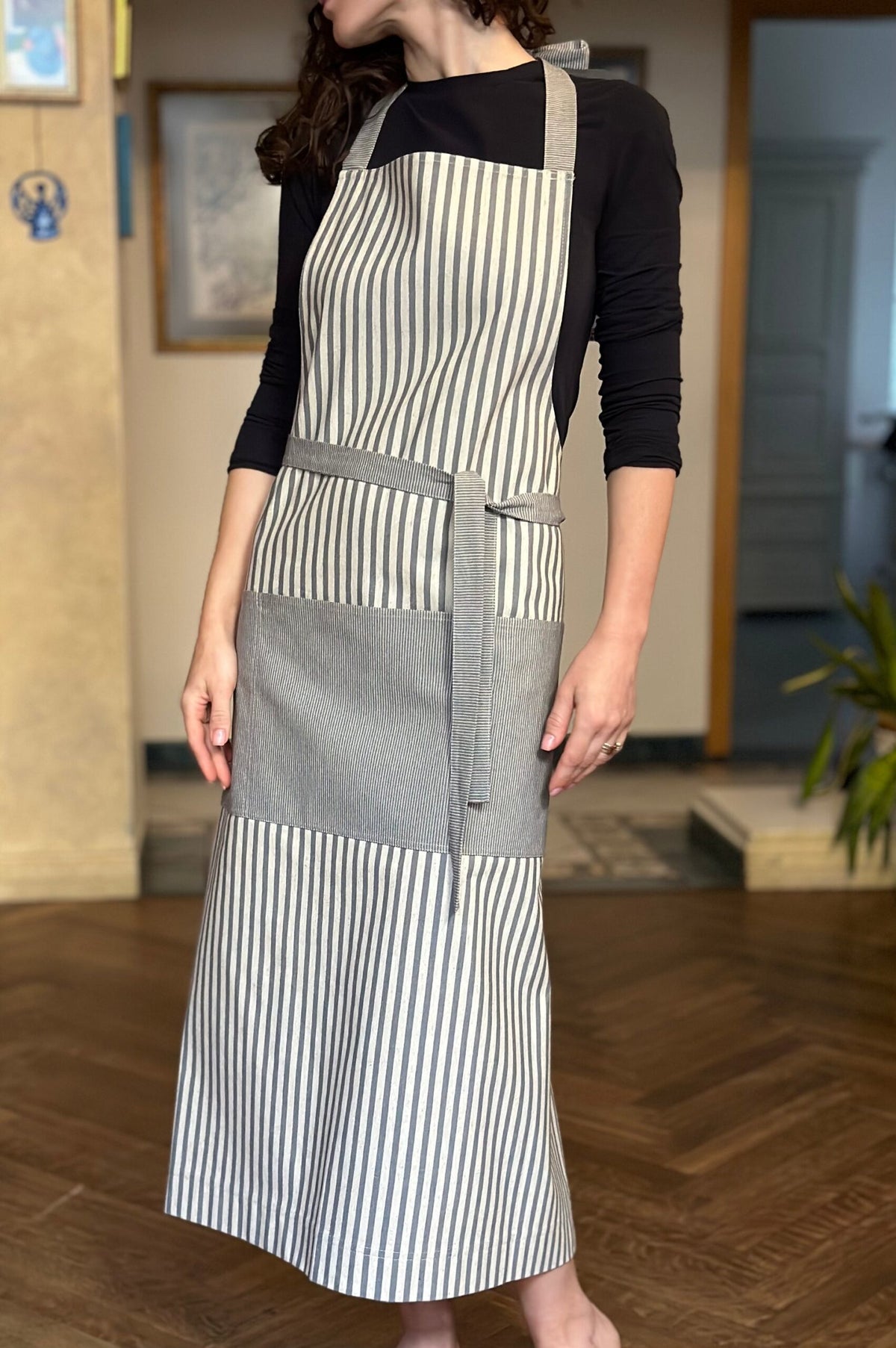 Unisex-Schürze aus recyceltem Stoff – Nord 1 – Produktansicht 2